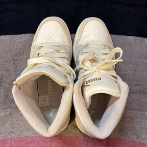 Puma High Top Sneakers, Never Worn! Like New!